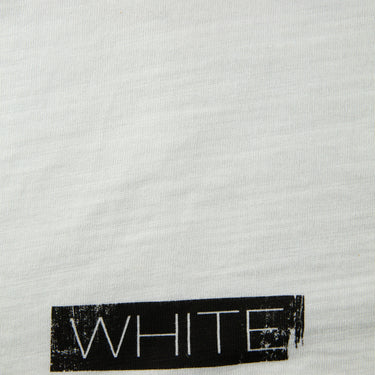 The logo of the Off-White Caravaggio White T Shirt.