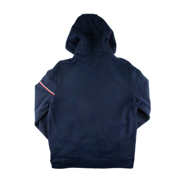 The back of the Moncler Navy Zip Up Sweatshirt.