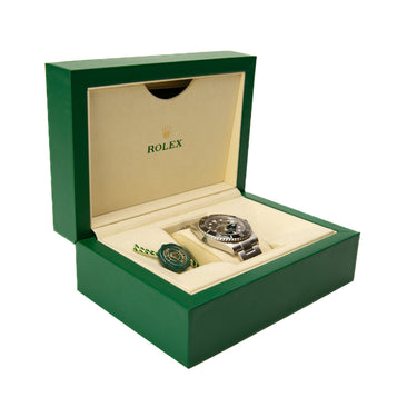 The watch in box of the Rolex Submariner Date 41mm 126610LN 2024.