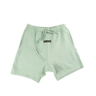 The front of the Fear Of God ESSENTIALS Sycamore Sweatshorts Shorts M.