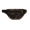 The front of the Burberry Smooth Calfskin Brummell Black Bum Bag.