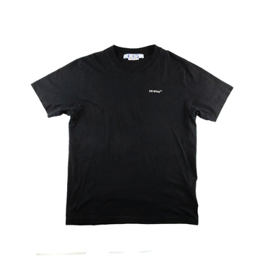 The front of the Off-White Caravaggio Arrows Black T Shirt.