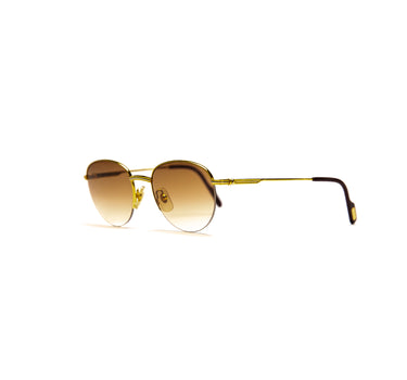 The side of the Cartier Colisee Sunglasses with Custom Oak Gradient Lenses.