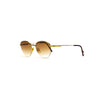 The side of the Cartier Colisee Sunglasses with Custom Oak Gradient Lenses.