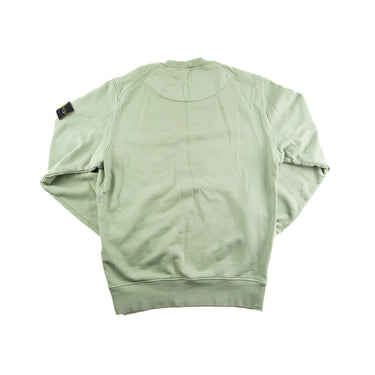 The back of the Stone Island Sage Crew Neck Sweater.