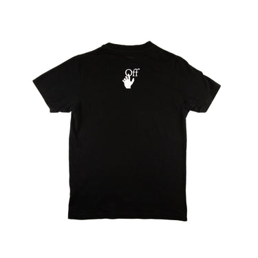 The back of the Off-White Black Caravaggio T Shirt.