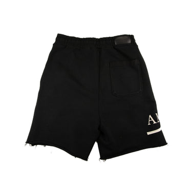 The back of the Amiri Black Shorts.