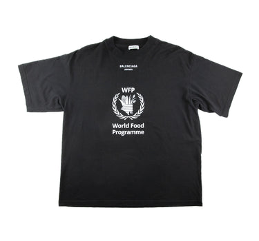 The front of the Balenciaga World Food Programme T Shirt.