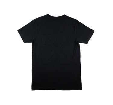 The back of the Off-White Cutout Arrows Black T Shirt.