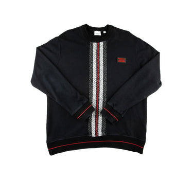 The front of the Burberry TB Monogram Panelled Sweatshirt.