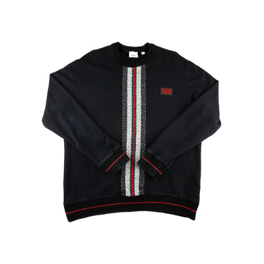 The front of the Burberry TB Monogram Panelled Sweatshirt.