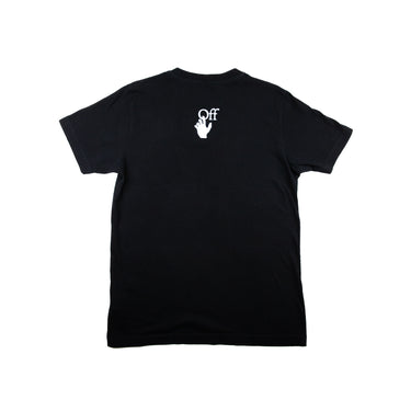 The back of the Off-White Black Caravaggio T-Shirt.