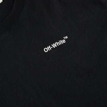 The logo of the Off-White Caravaggio Arrows Black T Shirt.
