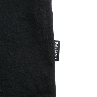 The label of the Palm Angels Spray Star Logo Black T Shirt.