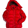 The front of the Moncler Verdon Coated Down Puffer Jacket.