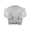 The front of the Balenciaga Campaign Logo Grey Sweatshirt.