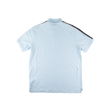 The back of the Burberry Baby Blue Polo Shirt.