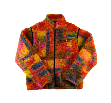 The front of the Dior x Lewis Hamilton Zipped Fleece Jacket.