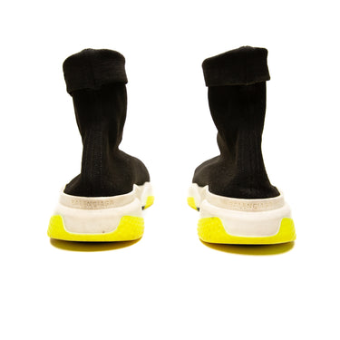The back of the Balenciaga Speed Trainers.