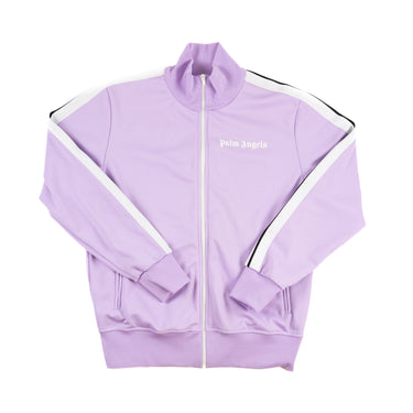 The front of the Palm Angels Lilac Track Jacket.