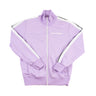 The front of the Palm Angels Lilac Track Jacket.