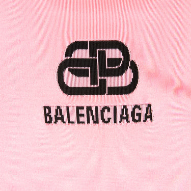 The logo of the Balenciaga BB Pink Women's Long Sleeve.