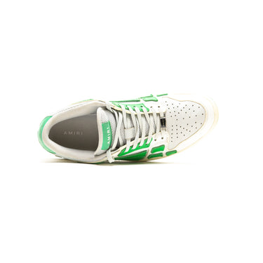 The top of the Amiri Skel Top Green Sneaker Trainers.