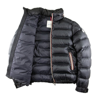 The inside of the Moncler Gaston Black Puffer Jacket.