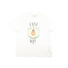 The front of the Casablanca Casa Way Tennis White T Shirt.