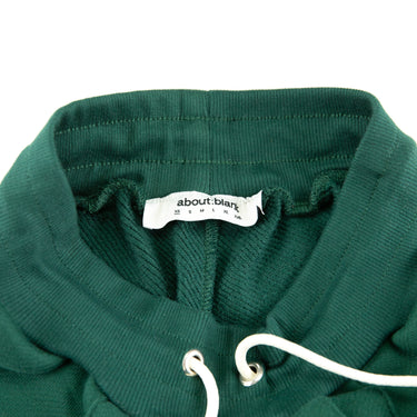 The inside label of the about:blank Green Shorts.