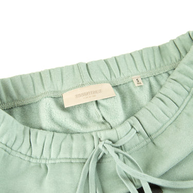 The waistband of the Fear Of God ESSENTIALS.