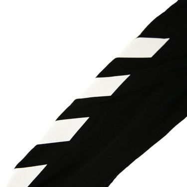 The sleeve of the Off-White Caravaggio Black Long Sleeve T-Shirt.