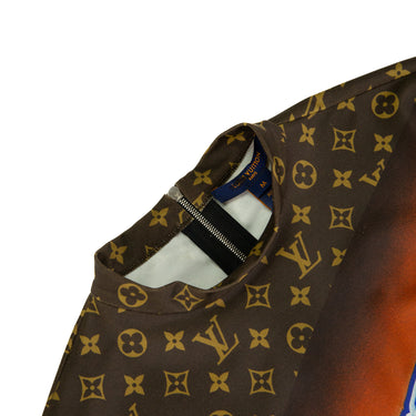 The collar of the Louis Vuitton Skate Dress.