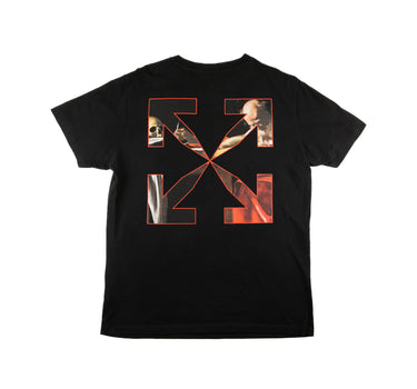 The back of the Off-White Caravaggio Black T Shirt.