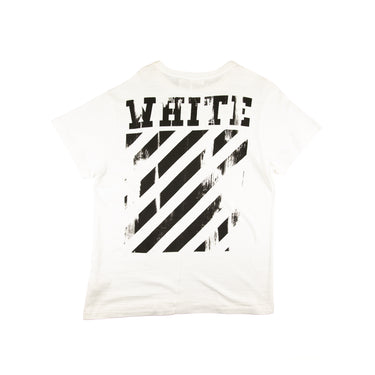 The back of the Off-White Caravaggio White T Shirt.