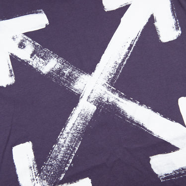 The logo of the Off-White Paint Arrows Purple T Shirt.