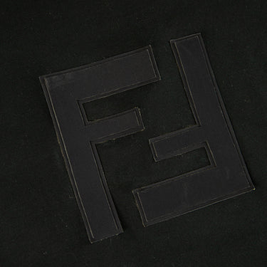 The front logo of the Fendi FF T Shirt Black.