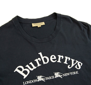 The logo of the Burberry Archive Black T-Shirt.