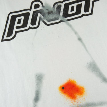 The print of the Off-White Pivot Fish White T Shirt.