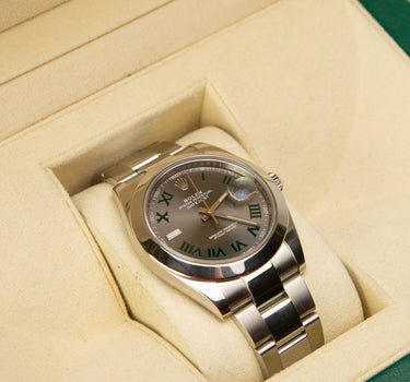 The dial of the Rolex Datejust 41mm 126300 2022.