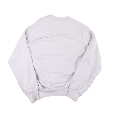 The back view of the Vivienne Westwood Lilac Embroidered Sweatshirt.
