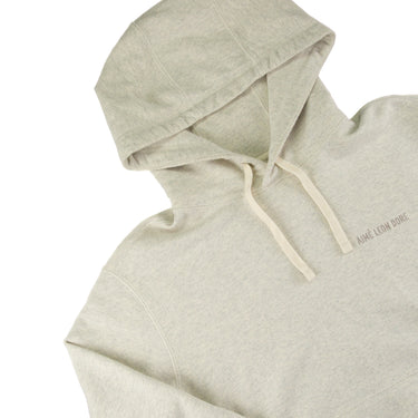 The front of the Aimé Leon Dore Tonal Logo Oatmeal Hoodie.