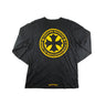 The back of the Chrome Hearts Cross Black Yellow Long Sleeve T-Shirt.