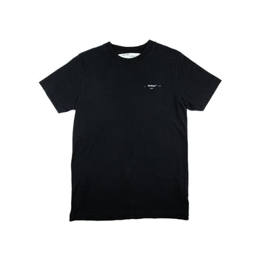 The front of the Off-White Cutout Arrows Black T Shirt.