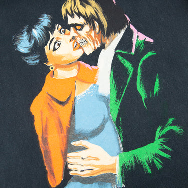 The logo of the Off-White Kiss Black T Shirt.