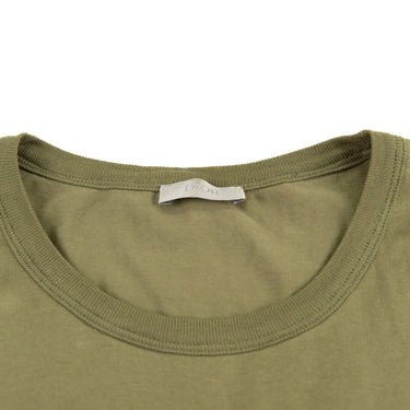 The inside label of the Dior CD Icon Khaki T-Shirt.