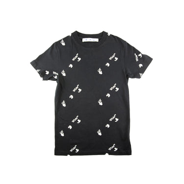 The front of the Off-White Repeat Logo T Shirt.