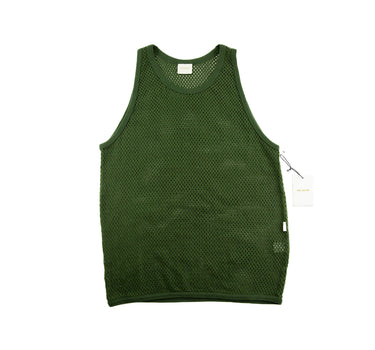 The front of the Aime Leon Dore Mesh Knit Tank Top.