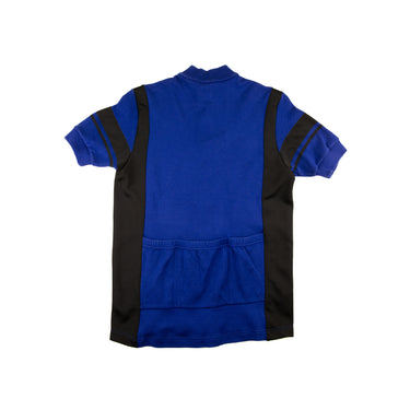 The back of the Louis Vuitton Jacquard Blue Cycling Top.