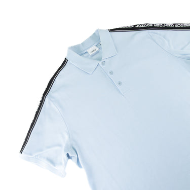 The flat of the Burberry Baby Blue Polo Shirt.